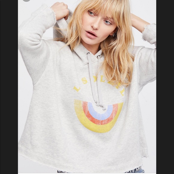 Free People Tops - Free People Runaway Cropped Hoodie